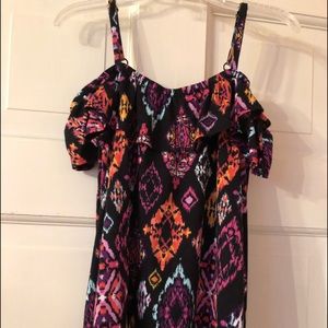 Gymboree Girls Knit Top with Ruffle, Size 10